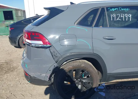 2024 Volkswagen Atlas Cross Sport 2.0T Se W/Technology из США, поврежденный, VIN 1V2KE2CA0RC215057